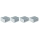 thumbnail image 5 of Disipador de calor, 4 piezas Aletas de enfriamiento Disipador de calor de aluminio Disipador de calor electrónico Diseño elevado, 5 of 9
