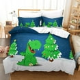 thumbnail image 1 of Cartoon Christmas Bedding Set D Comforter Sets with Pillowcase Microfiber Comforter Set Zipper Closure, 1 of 5