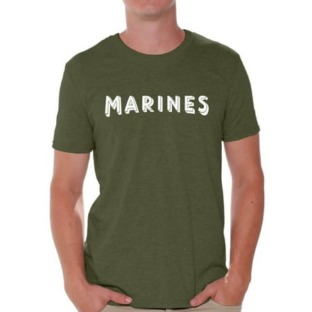 Navy Marine Corps Memorial - Awkward Styles Marines Shirt for Men Military Gifts for Him Marines T Shirt Marines Training Tshirt for Men Workout Clothes Military Shirt