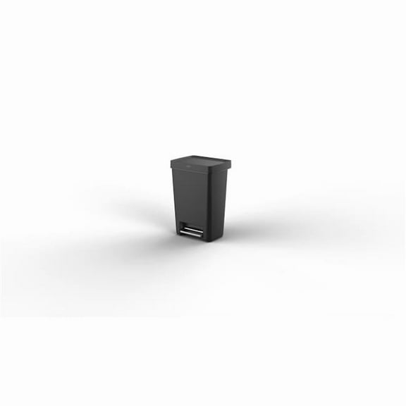 Rubbermaid 13 gal Trash Can, Gray pack of 4