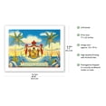 thumbnail image 2 of Hawaiian Coat of Arms - Motto: Life of the Land is Preserved by Righteousness - Vintage Hawaiian Color Postcard c.1920s - Bamboo Fine Art 290gsm Paper (Unframed) 17x22in, 2 of 4