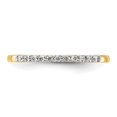 thumbnail image 5 of Primal Gold 10K Yellow Gold Polished Cubic Zirconia Wedding Band, 5 of 5