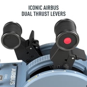 Thrustmaster TCA Quadrant Airbus Edition, Throttle Quadrant, Hall Effect, 16 Buttons - PC