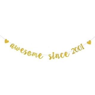 KABUM Santonila Blue 22nd Birthday Decorations Happy Birthday Banner Sash  and Cake Topper Number 22 Confetti Latex Balloons Paper Lanterns for 22