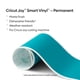 thumbnail image 2 of Rollo de Vinilo Permanente Inteligente Cricut Joy Aqua 1.6 m Paquete de 2, 2 of 7