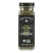 Watkins Gourmet Organic Spice Jar, Thyme Leaves, 1.09 oz