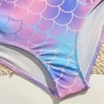 thumbnail image 6 of Zylarhe Swimming Suit for Girls,3 Piece Bathing Suit Girls Bikini Swimsuit Teen Swimsuits for Girls Beach Pool Swimwear 9-10 Years Purple, 6 of 8