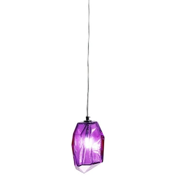 Dale Tiffany 1 Polished Cage Pendant Lights withShades Crystal Glass