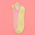 thumbnail image 1 of Medias de verano para mujer Calcetines de margaritas Calcetines de algodón color caqui para mujer Medias de cristal japonesas de moda, 1 of 6