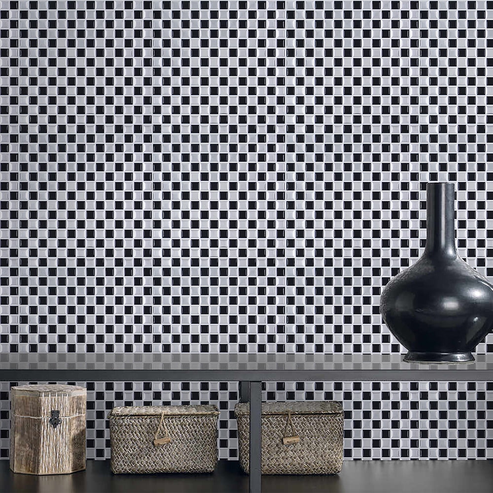 3D Self Adhesive Wall Tiles Clever Tiles Glitter Mosaic Self Adhesive