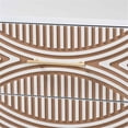 thumbnail image 5 of Baxton Studio Louetta White Carved Contrasting 6 Drawer Dresser, 5 of 10