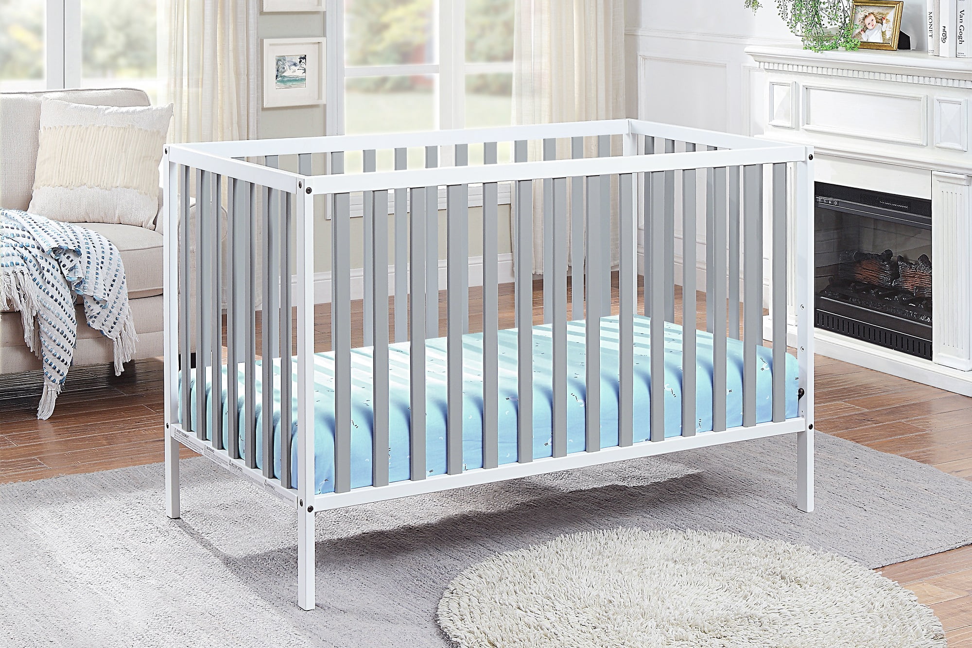 Baby Cache Deux Remi Island Toddler Guard Rail in White