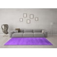 thumbnail image 3 of Ahgly Company Indoor Rectangle Oriental Purple Industrial Area Rugs, 2' x 3', 3 of 4