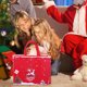 thumbnail image 1 of Decoraciones navideñas, adornos navideños, regalos de Navidad, bolsa de regalo navideña, bolsa de regalo portátil, bolsa de tela no tejida navideña, bolsa de compras, bolsa de regalo de tela no tejida, 1 of 6