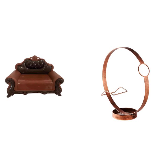 Miniatura De Sofá, Sillón, Modelo De Bricolaje, Accesorio, Muebles, Habitación, Micropaisaje, Regalo, Decoraciones, Soporte De Hierro Para Botellas De Vino, Estantes De Exhibición De Vino