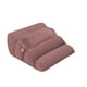 thumbnail image 1 of Almohada de cuña para cama con soporte para piernas, cómoda y multiusos. Rosa, 1 of 9