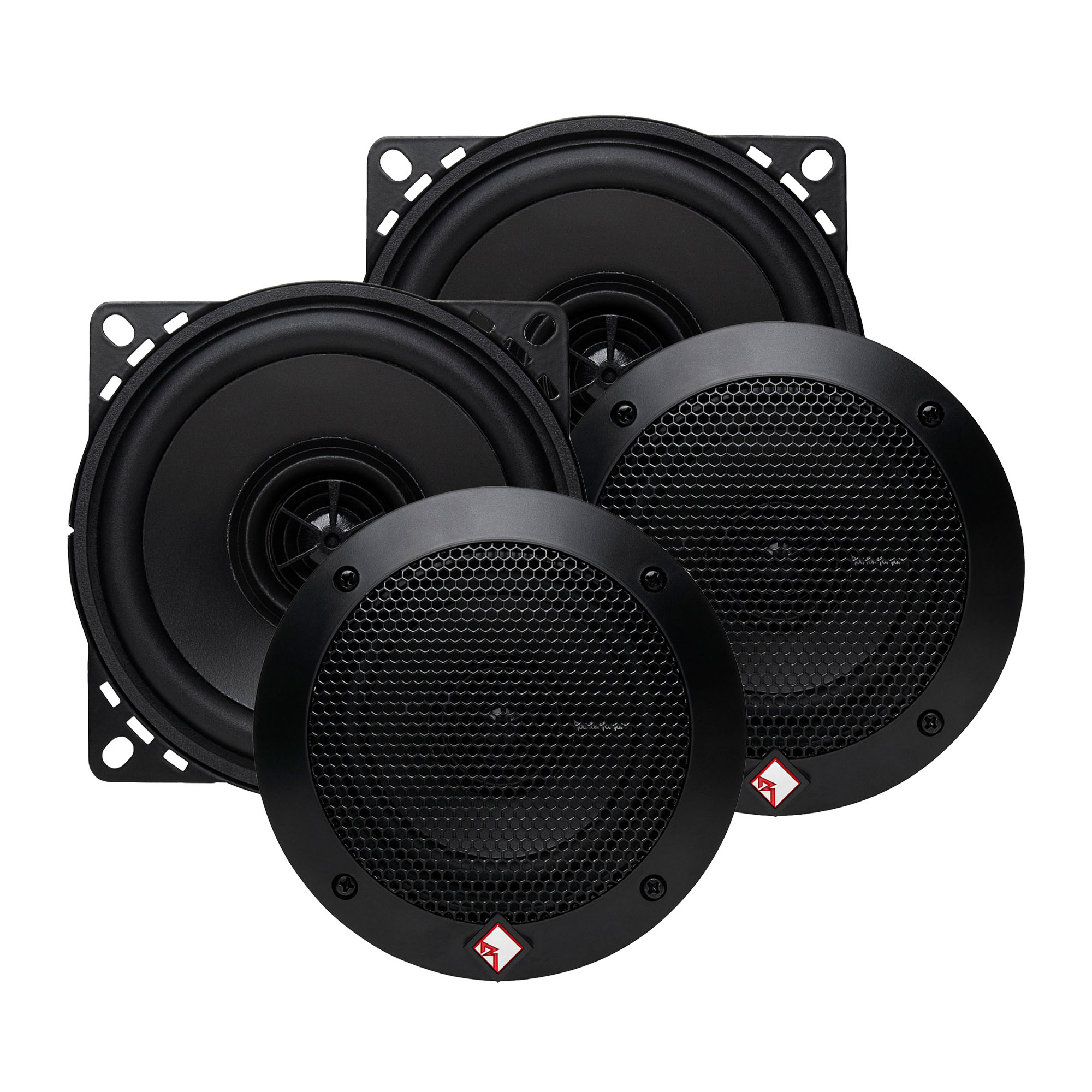 Enceintes Voiture Pioneer TS-501M 14 Cm Coaxiales 4 Voies - 300W Max, Sensibilité 89 DB, Son Clair Et Puissant - 8