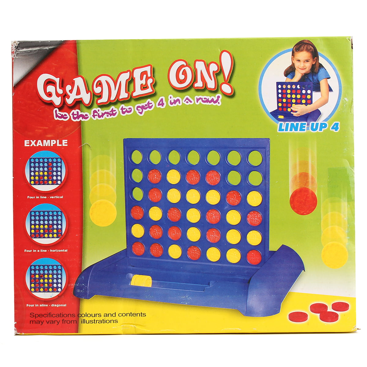 Details about   Large Connect Four In A Row 4 In A Line Board Game Kids Children Educational Toy 