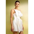 thumbnail image 4 of Vestido Bellabarnetten Yeney Mini sin mangas con lazo irregular, 4 of 4