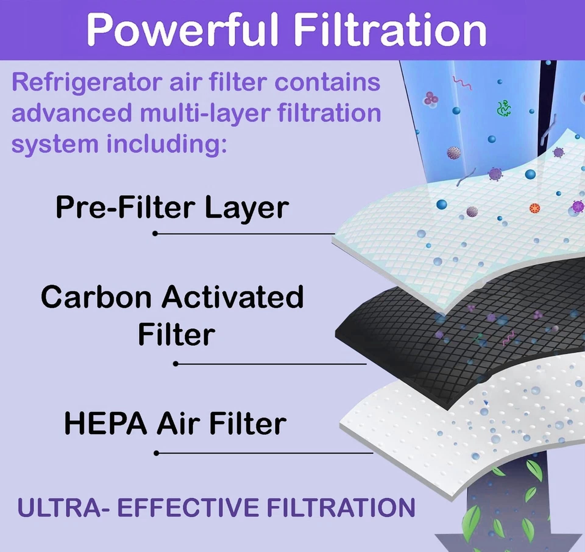 2X Fridge Paultra 2 Air Filter For Frigidaire Electrolux Fghn2868Tp0 Fghn2868Tp2