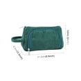 thumbnail image 3 of Minnieouse Neceser de maquillaje para mujer, pintalabios, delineador de ojos, organizador de brochas, contenedor de almacenamiento, neceser de viaje de Bolsas de mensajero y de hombro Negro Minnieouse AP016690-01B, 3 of 6