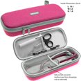 thumbnail image 3 of Funda para estetoscopio ButterFox, semirrígida, bolsillo, color rosa, 28 x 11 x 5 cm, 3 of 5