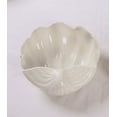 thumbnail image 3 of large shell  bowl. 5 cup functional  ceramic. perfect for  fruit, side dishes or display. recomment hand wash. 12L, 3 of 3