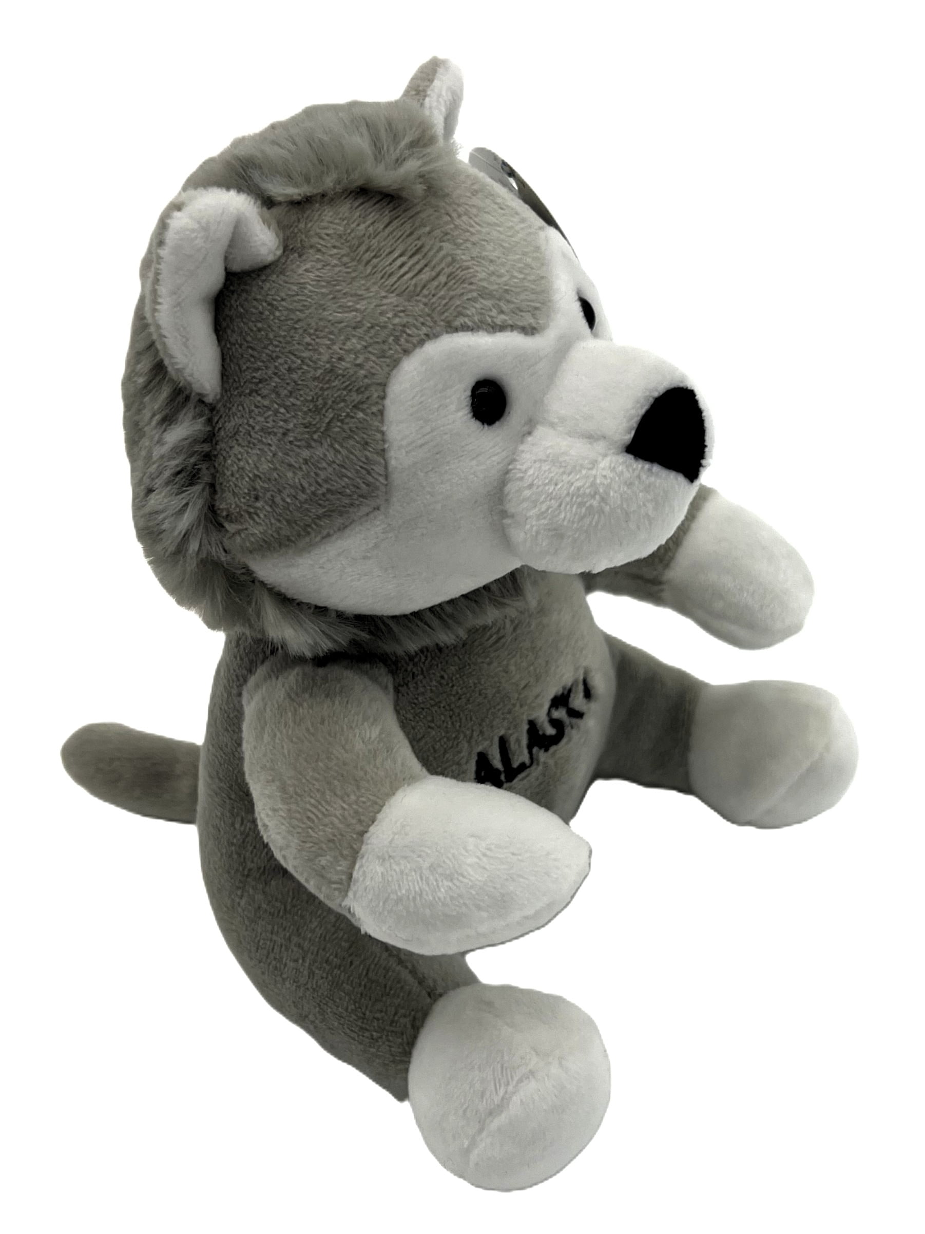 Alaskagift Ak Wolf 6 Inch Plush