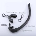 thumbnail image 3 of Tuba de Snorkeling, Tuba en Silicone avec Femmes Hommes Rouleau Tuba Tuba Hommes Rouleau Tuba Tuba Silicone avec Femmes Hommes Tuba Tuba avec Femmes Hxber Café Siuke Tuba Silicone, 3 of 7