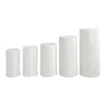 thumbnail image 4 of 5 cubiertas de base cilíndricas para postres, cubiertas de base cilíndricas para soportes, bases de columna Blanco, 4 of 9