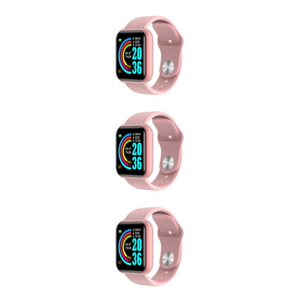 Matsuzay Reloj inteligente de frecuencia cardíaca Control remoto de la cámara Reloj de compatible con Bluetooth 4.0 Reloj despertador Type1 NO1