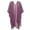 Purple 1, variant on Hontri Scarf Shawl in Sale, Women's Solid Color Summer Transparent Thin Shawl with Filigree Tassels on Cuffs Shawl Wraps for Women Multicolor