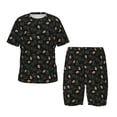 thumbnail image 1 of Balery Pine Cone Woodland Pattern Conjunto de Pijama Infantil de Manga Corta con Estampado – Ropa de Dormir de Algodón Suave-XX-Large, 1 of 6