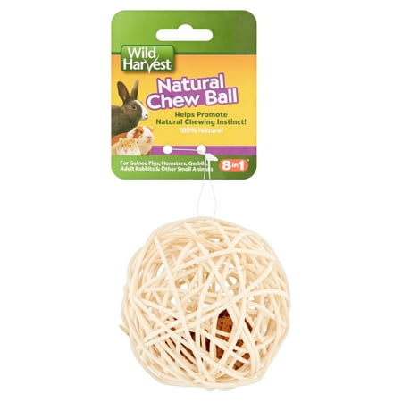 (3 Pack) Wild Harvest Chew Ball for Guinea Pigs & Other Small