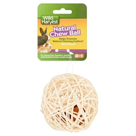 Guinea Pig Animals - (3 Pack) Wild Harvest Chew Ball for Guinea Pigs & Other Small Animals