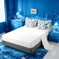 thumbnail image 3 of meiyoeat Cute Ocean Shark 7-Piece Twin Bedding For Boys,Marine Animal Bedding Comforter Set For Kids,Reversible, 3 of 7