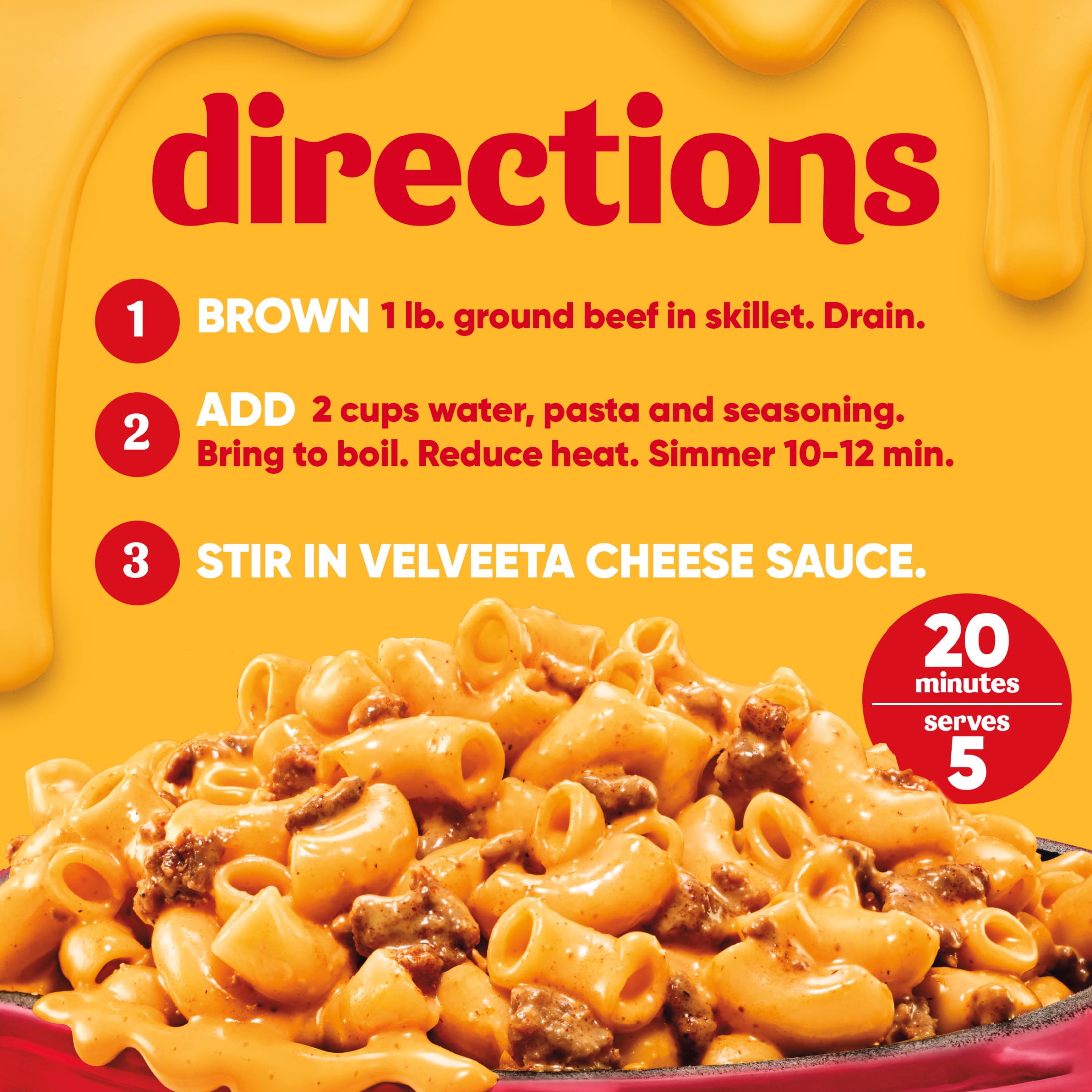4 pack) Velveeta Ultimate Cheeseburger Macaroni and Cheese