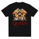 thumbnail image 4 of Ropa de calle Vintage Queen Rock Music Band Camisetas de verano Moda Hombres/Mujeres Casual Camisetas de manga corta 2024 Nuevo, 4 of 5