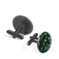 thumbnail image 2 of Saint Patrick's Day Stylish Stainless Steel Shirt Cufflinks for Formal Events, 2 of 6
