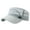Light Grey, variant on jiaroswwei Peaked Hat Solid Color Breathable Lightweight Hollow Out Flap Top Men Caps Outdoor Hat