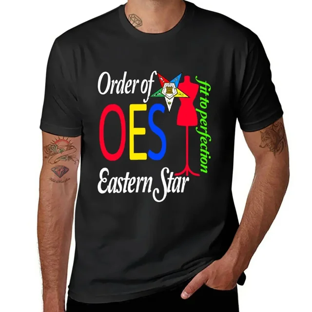 Camisetas gráficas divertidas de verano para hombre, estilo OES, con el logotipo de la Orden de la Estrella del Este, Sistar, perfectas para el ajuste.
