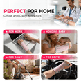 thumbnail image 6 of INDEEMAX Copper Infused Wrist Brace Support for Pain Relief, Adjustable Wrist Support Splint for Tendonitis, Sprain, Strain, Arthritis. For Women and Men-SM-Right Hand,Pink, 6 of 7