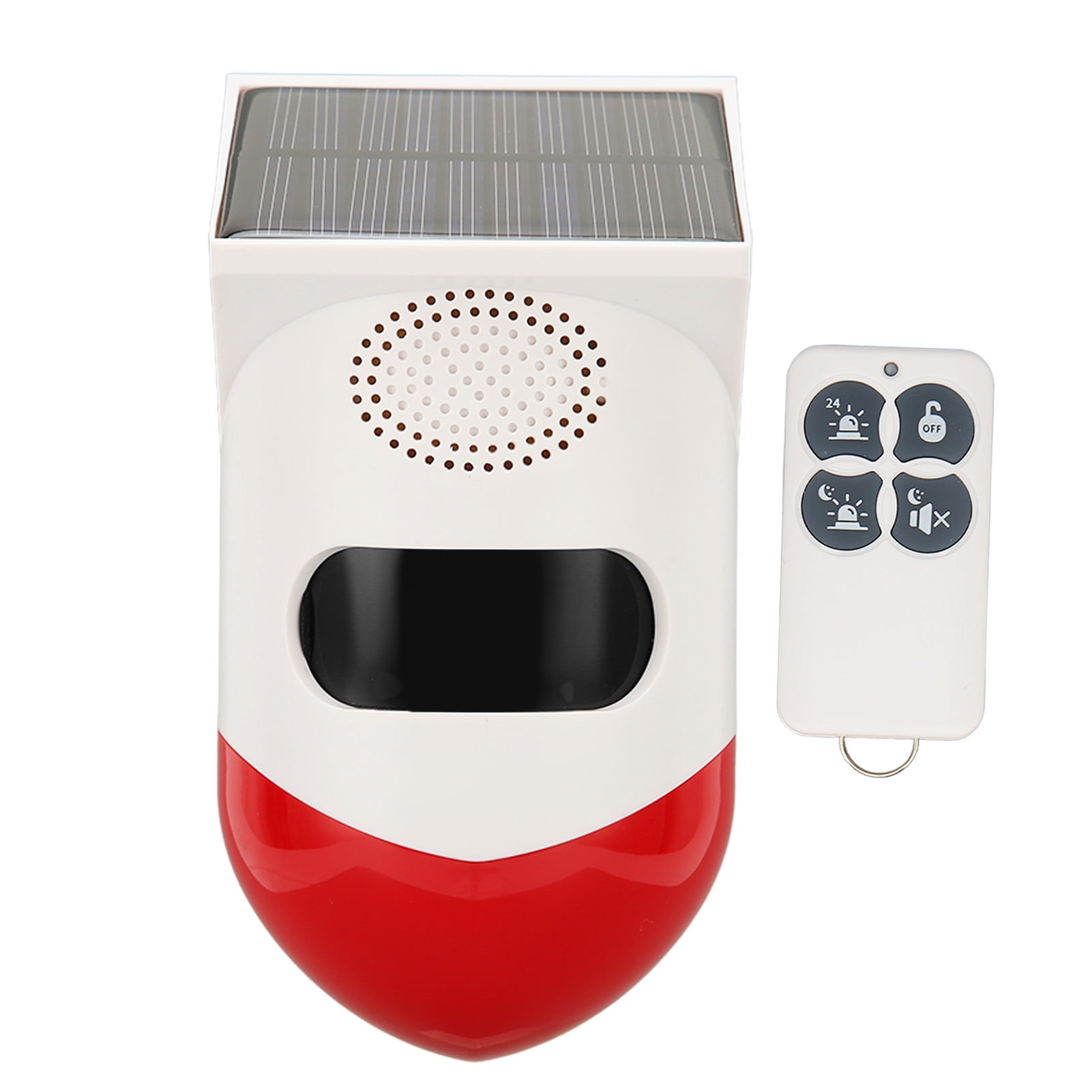 YLSHRF Outdoor Motion Sensor Alarm,Solar Driveway Alarm 110dB Alarm