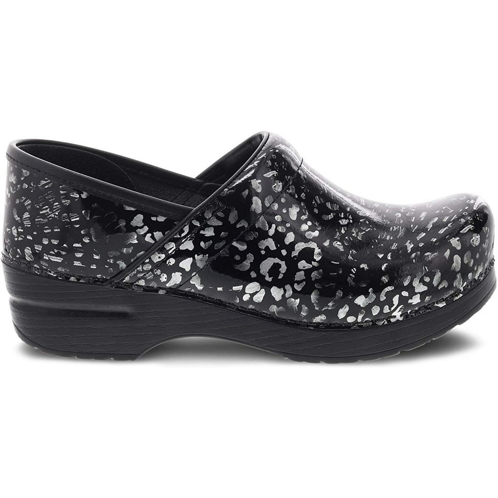 leopard dansko clogs