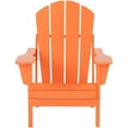 thumbnail image 3 of Paradise 3-Piece Set Classic Folding Adirondack Chair with Outdoor Side Table, 3 of 9