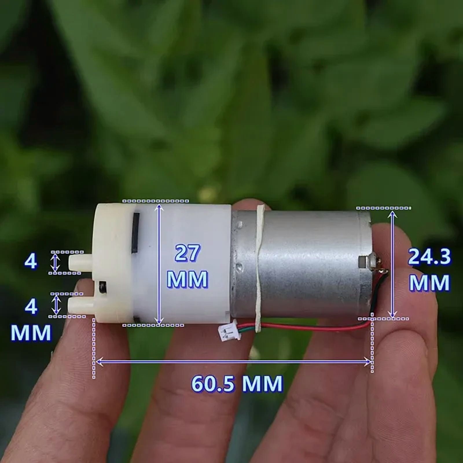 JQB2438 DC 3V 3.7V Micro Mini 370 Diaphragm Air Pump Vacuum Pump Negative Pressure Suction Pump DIY Inflator Breast Machine