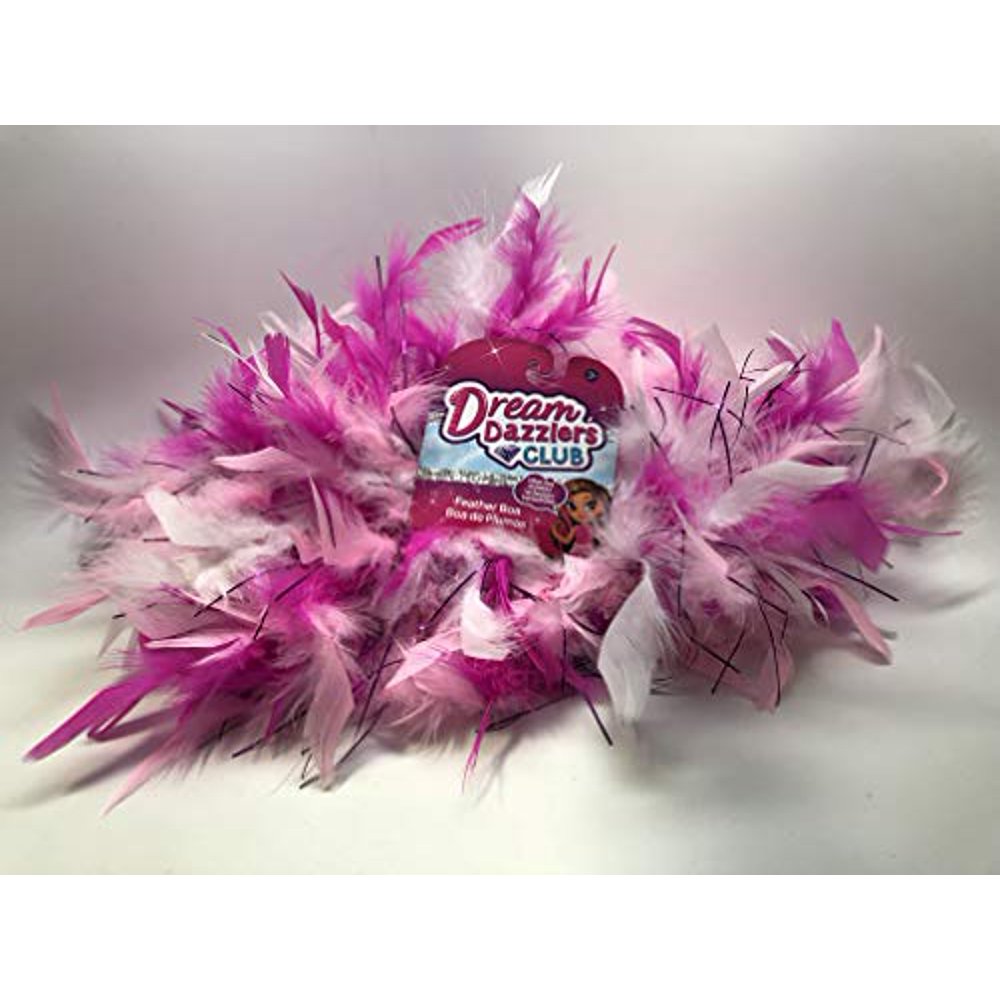 Dream Dazzlers Club Feather Boa Pink