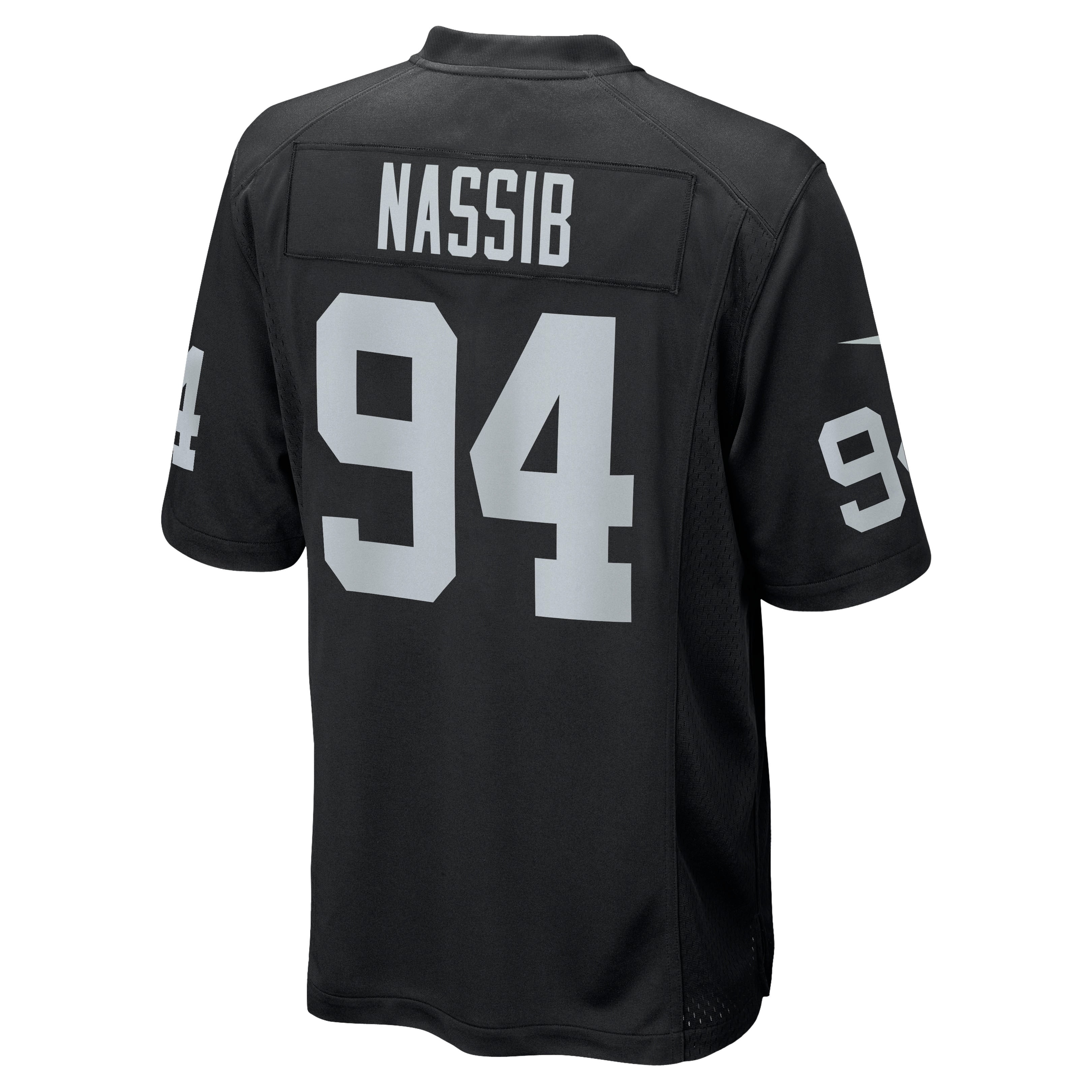 Carl Nassib Las Vegas Raiders Nike Game Jersey - Black