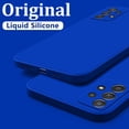 thumbnail image 1 of Funda de silicona líquida suave para Samsung S20 S21 FE 5G A51 A71 A21S A54, funda Original para S23 Ultra S21 S22 Plus A52 A72 A12 A32 Tan Jianjun unisex, 1 of 2