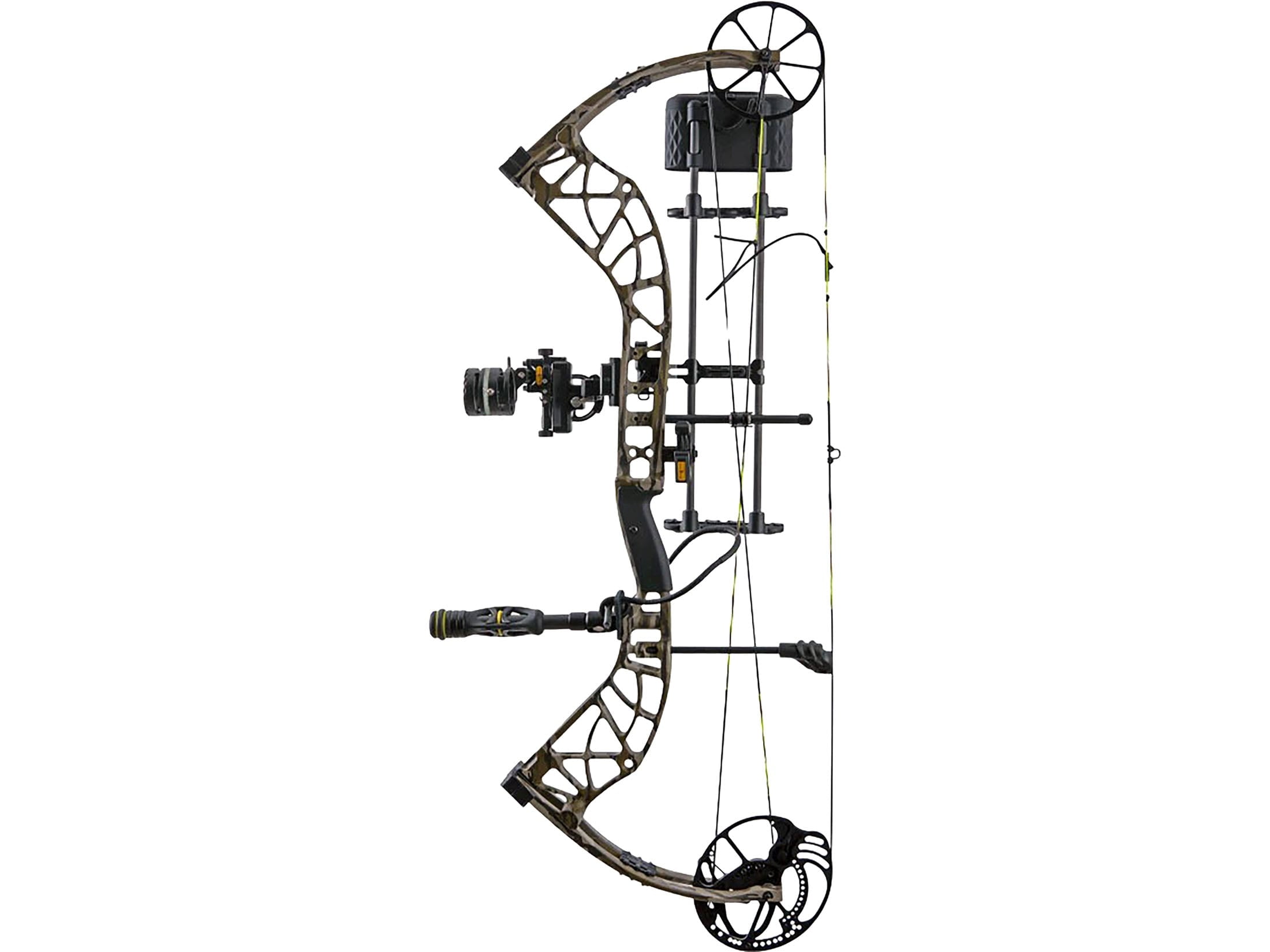 Bear Archery The Hunting Public Adapt2+ RTH RH60 Compound Bow, Mossy Oak Bottomland, 320 FPS, 24-31" Draw, 45-60 lbs, KillerWave Dampeners (AV57A120B6R)